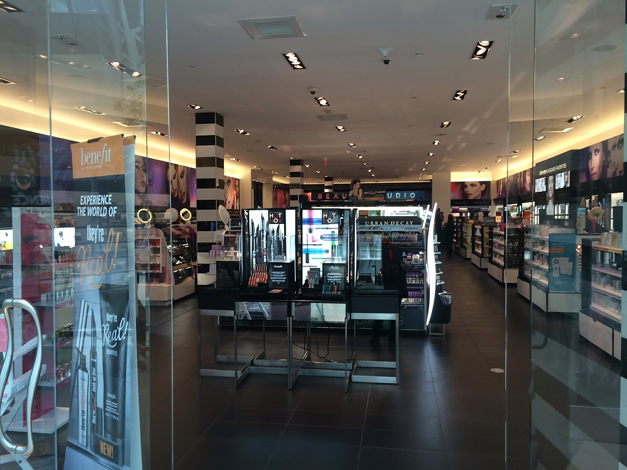 inside a mall